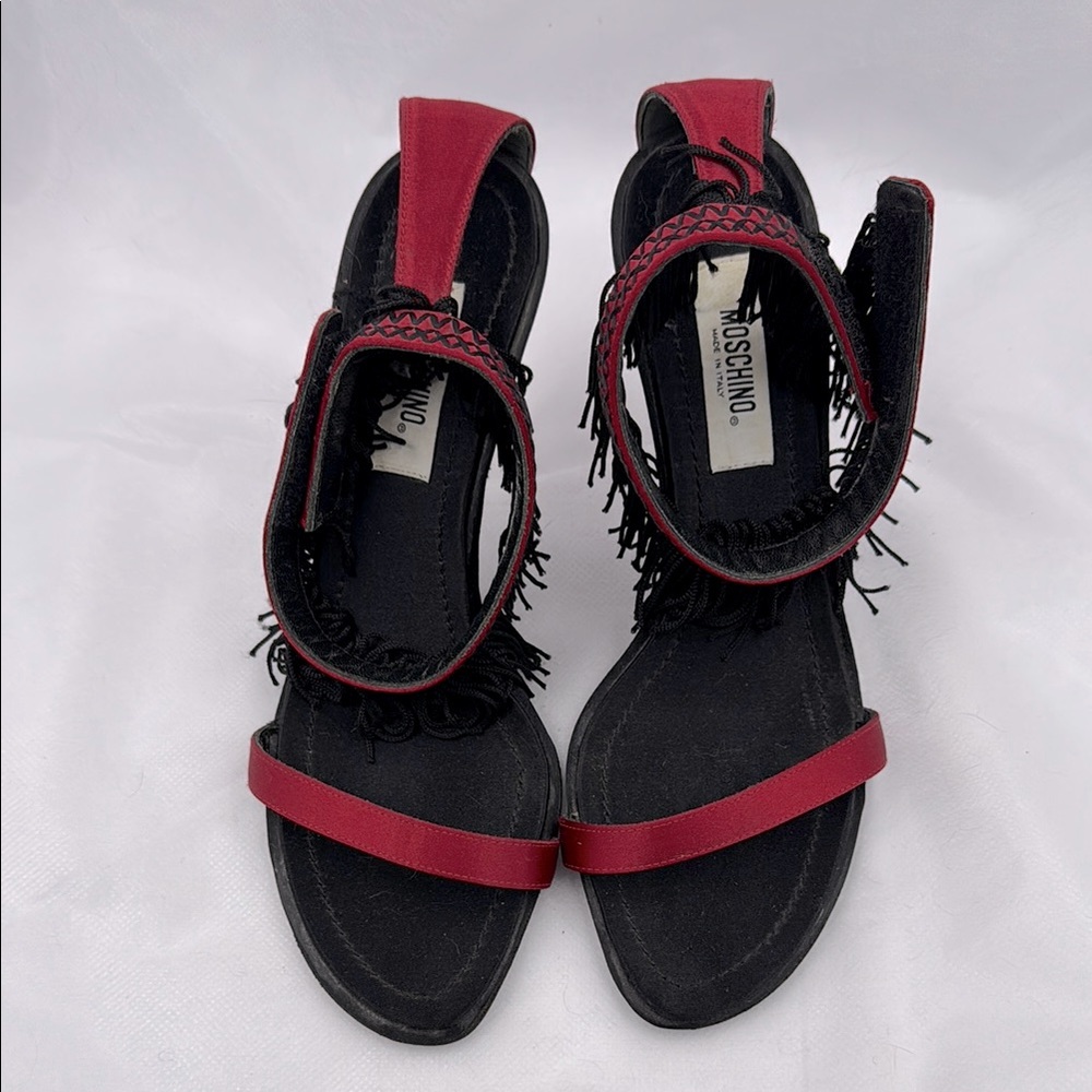 MOSCHINO sandals sz 36 - vintage  ****rare find*****